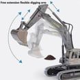 thumbnail image 4 of Inertia Powered Excavator Toy for Kids, Educational Construction Vehicle Model Engineering Truck Birthday Gift, 4 of 5