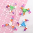 thumbnail image 1 of DIY Wacky Tracks Snake Puzzle Fidget Toys Snap Click Puzzles Figet New Sensory ADHD, 1 of 5