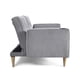 thumbnail image 4 of Sofá Cama Makora Merlak Gris Claro Velvet 3 Posiciones con Soft Foam Reclinable, 4 of 10