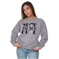thumbnail image 4 of Betty Boop Shop till You Drop Funny Women Crewneck Sweatshirt Brisco Brands X, 4 of 6