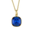 thumbnail image 1 of Collar para Mujer con Cristal Fino Swarovski en forma de Cuadrado– Bañado en Oro 14k- Collar Elegante y Brillante-Collares de Mujer de Moda- Joyería para Mujer de Moda- Regalo especial Ortiz Espinosa Temporada, 1 of 2