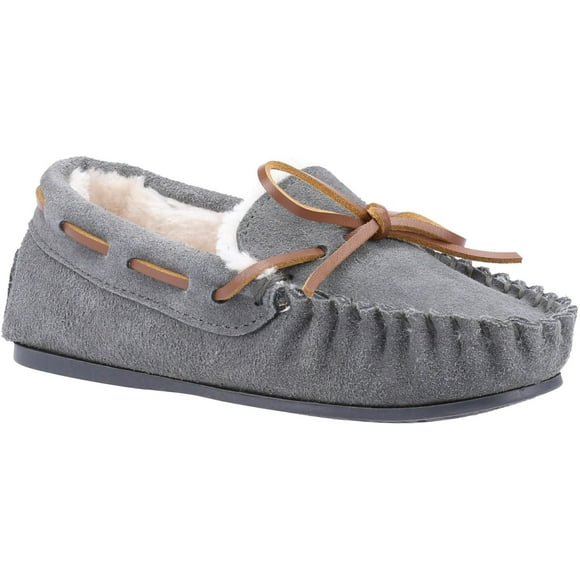 Hush Puppies Boys/Girls Addison Suede Slippers