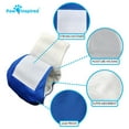 thumbnail image 5 of Paw Inspired Reusable Male Dog Diapers, Washable Belly Bands for Male Dogs, Dog Wraps for Incontinence (X-Small (3ct), Assorted (White Lining)), 5 of 6