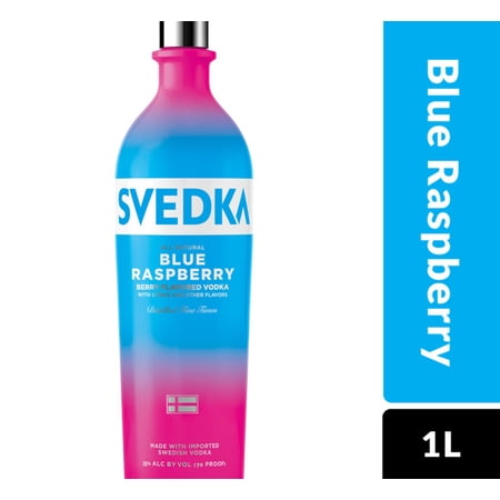 Svedka Blue Raspberry Vodka L