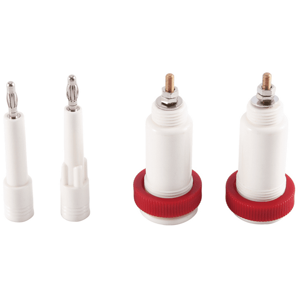 2 Pairs of 4 mm Banana Jack 10Kv 30Kv High Voltage Connector Plug and