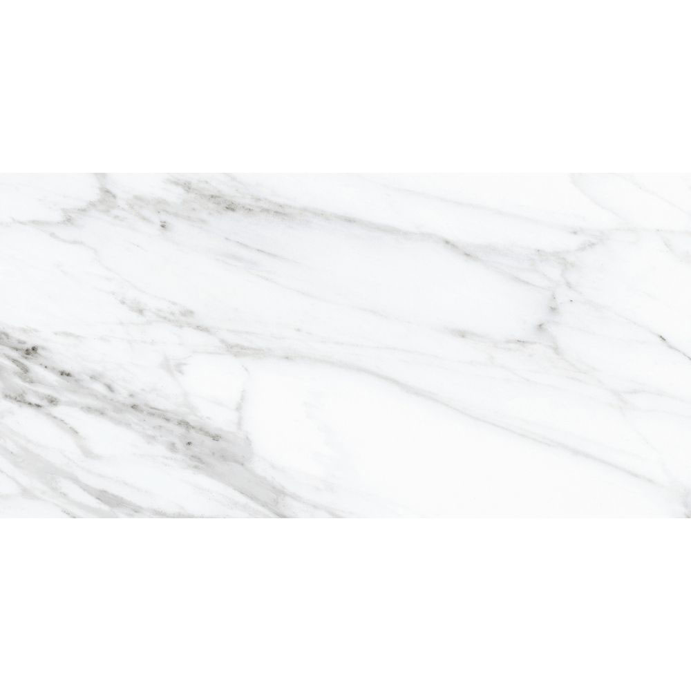 The Tile Life Belus White 24" x 48" Porcelain Floor and Wall Tile, 2 Piece (15.49 Sq. ft.)