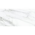 thumbnail image 4 of The Tile Life Belus White Marble Look Porcelain Tile - 24 x 48 in. - Polished - 2-Piece - Floor & Wall - Large Format, 4 of 9