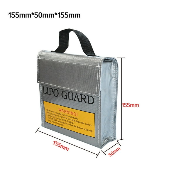 Helicopter Fireproof LiPo Bag 155*50*155MM Li-Po Battery Guard for Accessories