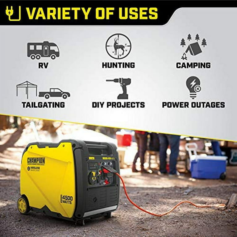 Champion Power Equipment 200987 4500-Watt Wireless Remote