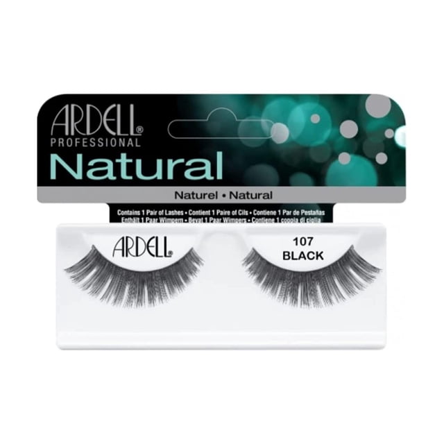 Pestañas postizas Ardell 107 Natural Lash Black