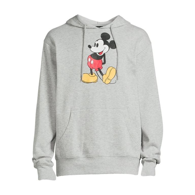 Disney Mickey Mouse Mens & Big Mens Classic Mickey Hoodie Sweatshirt, Sizes  S-3XL