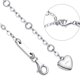 thumbnail image 4 of Pulsera Charm de Plata de Ley 925 para Mujer Oro Blanco JAMW Sencillez, 4 of 5
