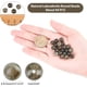 thumbnail image 4 of 94 cuentas de piedra natural de 8 mm, redondas de labradorita, sueltas para pulseras, collares y joyas (agujero de 1 mm)., 4 of 5