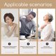 thumbnail image 3 of Electric Ankle Feet Massager 1800mAh Battery Ankle Heating Pad with Massage for Adults, 3 of 5