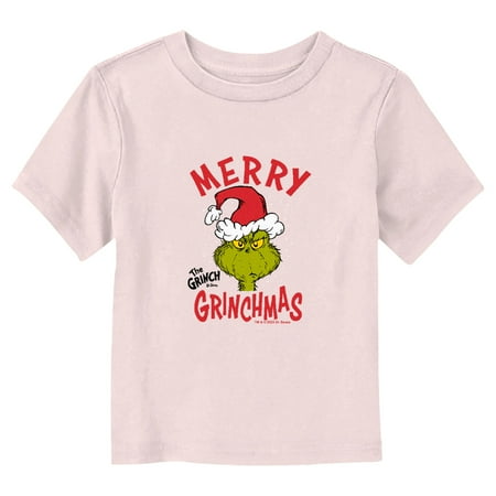 

Toddler s Dr. Seuss Grinch Merry Grinchmas Graphic T-Shirt