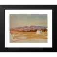thumbnail image 2 of Jan Ciągliński 14x12 Black Modern Framed Museum Art Print Titled - Sahara (Desert) (1909), 2 of 5