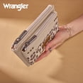 thumbnail image 7 of Wrangler Women's Large Minimalist Phone Wallet Stylish Double Zipper Cash Wallet with RFID Protection for Ladies, Beige, 7 of 7