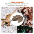 thumbnail image 3 of QUMIIRITY Resin Stone Cave Light Brown Reptile Hide Habitat Safe for Terrarium Use, 3 of 7
