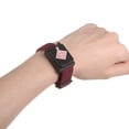 thumbnail image 5 of Unique Bargains Bracelet Antistatique, Bracelet Antistatique Réglable Sans Fil avec Bracelet de Rechange Rose Rouge, 5 of 5