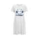 thumbnail image 5 of Camisón corto de talla grande para mujer, camisón de manga corta con estampado de pecho a la moda, camisón para mujer, 5 of 5