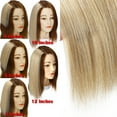 thumbnail image 5 of SEGO Thick Clip in Mini Human Hair Extensions for Women Adding Hair Volume Seamless Short Straight Clip in Human Hair Pad Hairpieces Topper for Thinning Hair, 5 of 8