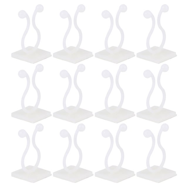 100 piezas de soporte para plantas de dinero, ganchos de pared para plantas de interior, soporte para plantas trepadoras, clips de fijación de pared