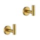 thumbnail image 2 of Matsuzay Ganchos para abrigos de acero inoxidable 304, gancho para toallas negro plateado dorado montado en la pared, herramientas duraderas a prueba de dorado 2piezas Matsuzay CBP185749, 2 of 5