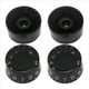 thumbnail image 3 of 8 Piezas Perillas de Sombrero de Guitarra Eléctrica Perillas de Control de Tono de Volumen de Velocidad Compatibles para Guitarra de Estilo de LP, 3 of 9