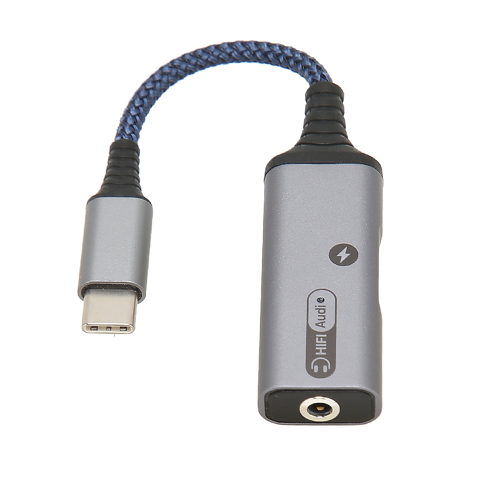 USB C To AUX Audio Adapter, DAC Chip Portable USB C To