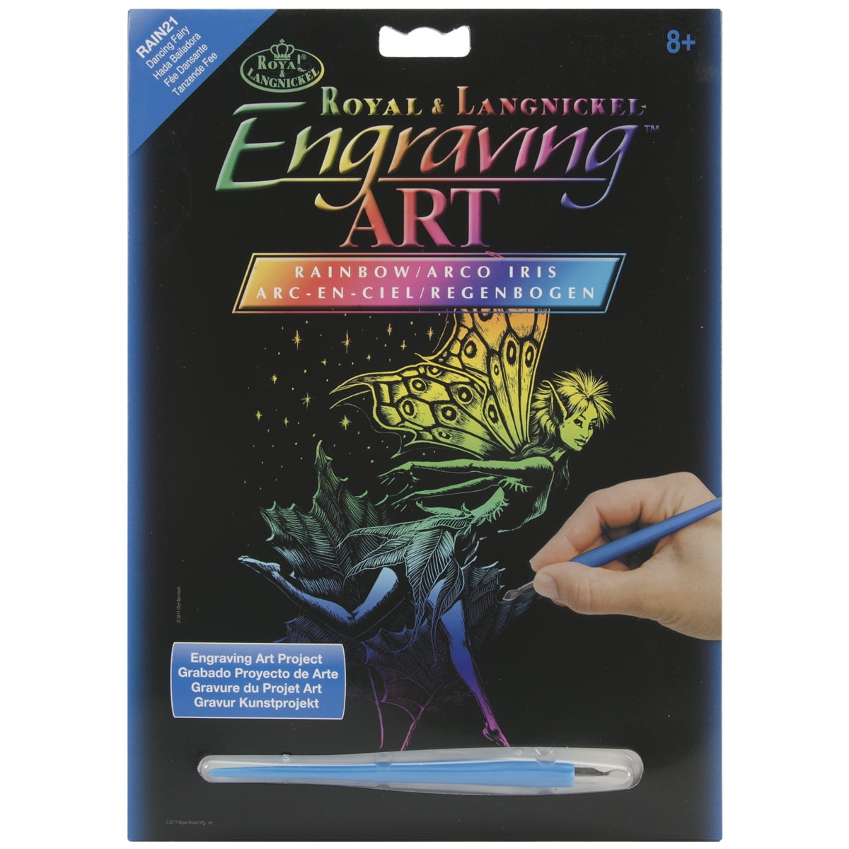 Royal & Langnickel Holographic Foil Engraving Art Kit, 8" x 10"