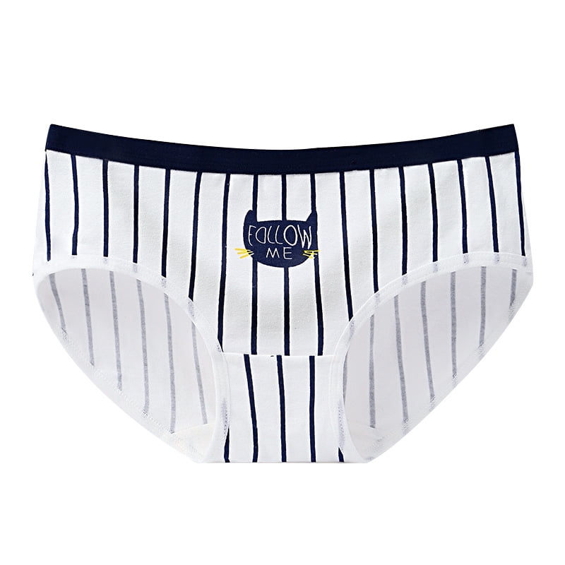 Ardorlove Cotton Women's Panties Banana Print Cartoon Underwear Women