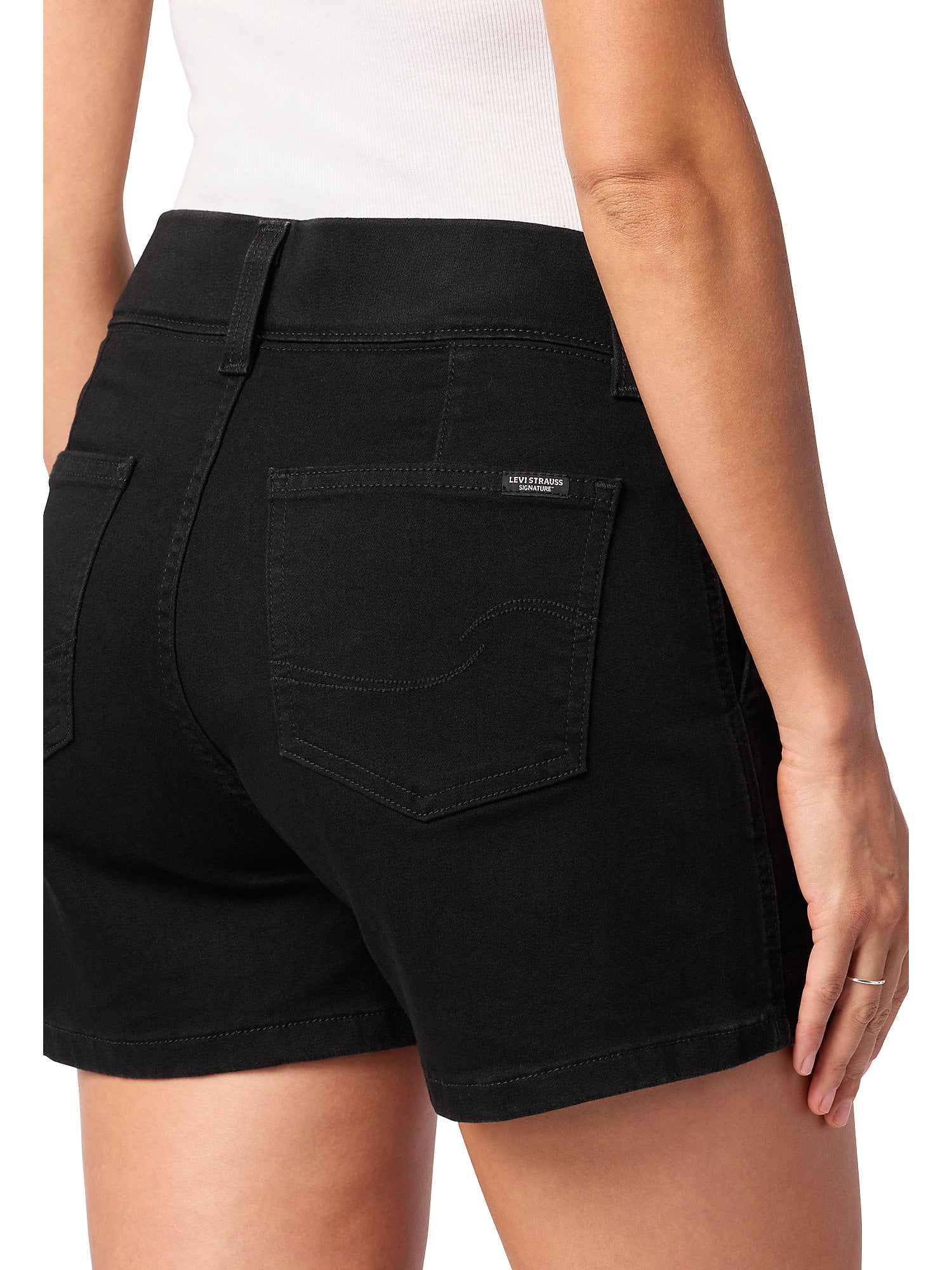Levi Strauss Signature Women's and Women's Plus Perfect Pull-On Shorts, Sizes 0-28