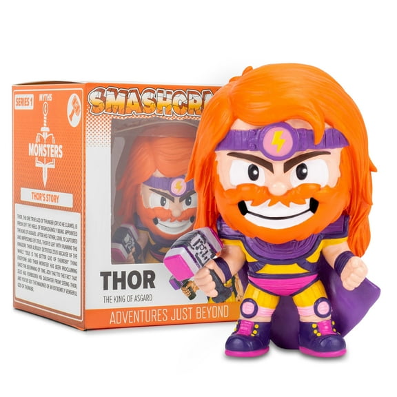 SMASHCRAFT Thor Marmalade Orange 4 inch Painted Resin Boxed Collectible Figurine