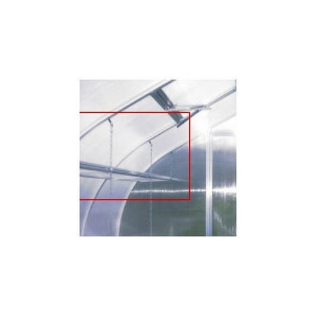 Hoklartherm Riga IIs Greenhouse Top Shelf