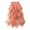 Orange, variant on Women's Summer Skirts Skirt Elegant A-Line Mesh Design Solid Color High Waist Long Hemline for Women Black One Size
