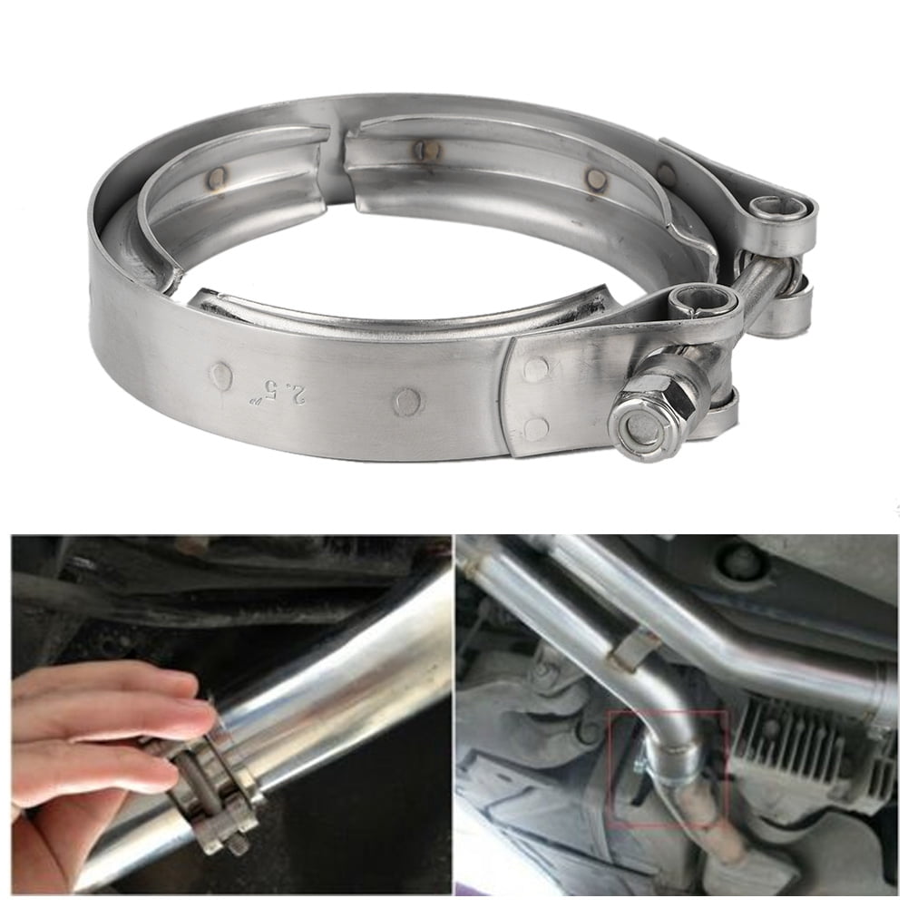 Downpipe Exhaust Clamp, Wear Resistance Exhaust For Drain Valves