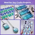 thumbnail image 7 of LET'S RESIN Fast Cure Epoxy Resin, 4H Demold, 72OZ Quick Drying Crystal Clear Resin for Crafts, Art, Bubble-Free with Dye, Cups & Stir Sticks, 7 of 7