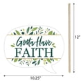 thumbnail image 5 of Big Dot of Happiness Funny Baptism Elegant Cross - Religious Party Photo Booth Props Kit - 10 Piece, 5 of 7