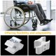 thumbnail image 2 of GOOHOCHY Abrazadera de tubo para silla de ruedas Soporte para bastón Abrazadera de soporte para tubo para silla de ruedas Abrazadera de tubo para silla de ruedas de metal, 2 of 8