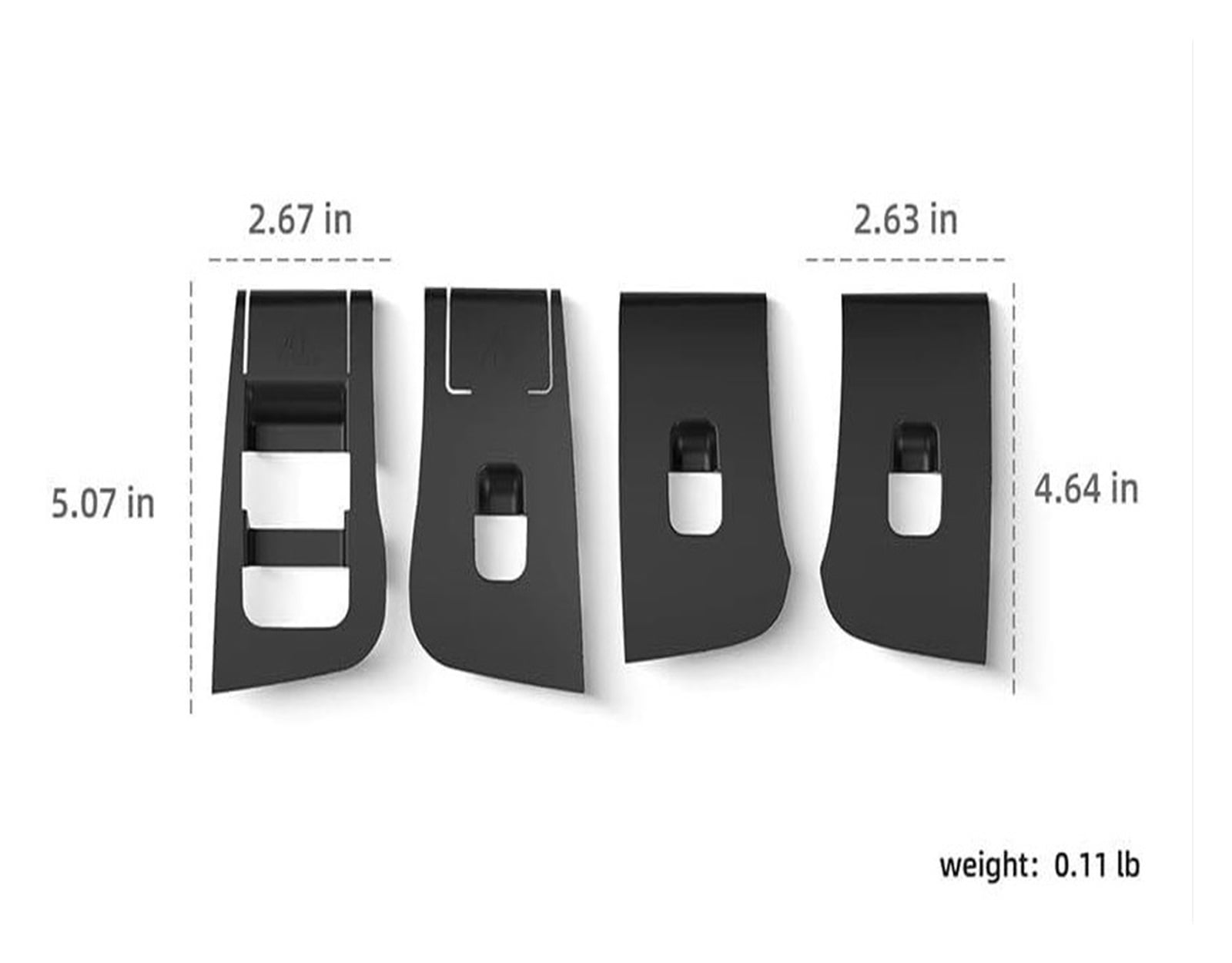 YUASDGCK LHD for Tesla Model Y Launch 2025 2026 Juniper Car Glass Lift Switch Panel Door Armrest Lift Control Trim Cover,C-White