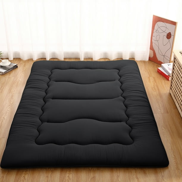 Floor Mattress Futon Mattress, Thicken Foldable Tatami Mat Roll Up