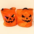 thumbnail image 4 of 2 Pcs LED Light Halloween Candy Bag Handheld Light Up Trick Or Treat Party Bags For Halloween Supplies Favors, 4 of 21