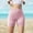 Pink, variant on HOZADOIE Girls Boyshorts Underwear Pure Cotton Fashiona Solid Color Shorts Elastic Waist Stretchy Sofy Comfortable Athletic Biker Yoga Shorts for 5-14 Years