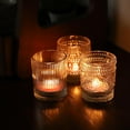 thumbnail image 6 of 70pcs Assorted Votive Candle Holders -  Glass Tea Light Holders for Wedding Table Centerpiece Home Decor, 6 of 6