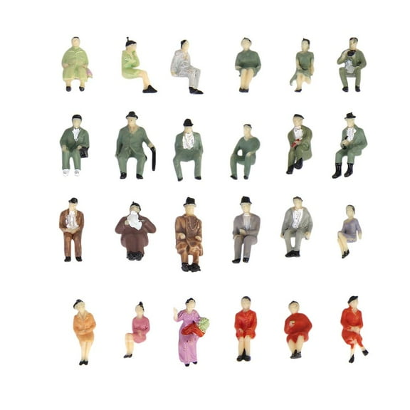 RAILWAY SEATED FIGURES/PEOPLE