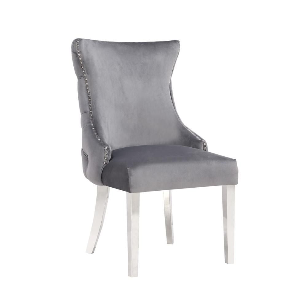 STONEFORT CHAIR – STEEL in Grey SET OF 4