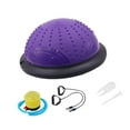 thumbnail image 2 of Balance Ball Exercise Half Ball Fitness Trainer Anti Slip PVC Material for Home Gym Pilates Full Body Workout, 2 of 9