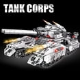 thumbnail image 3 of 2026 WW2 Military Vehicle Tank 8in1 Airplane Truck Model Building Blocks DIY Bricks Kids Construction Toys Gifts for Boys Adult, 3 of 7
