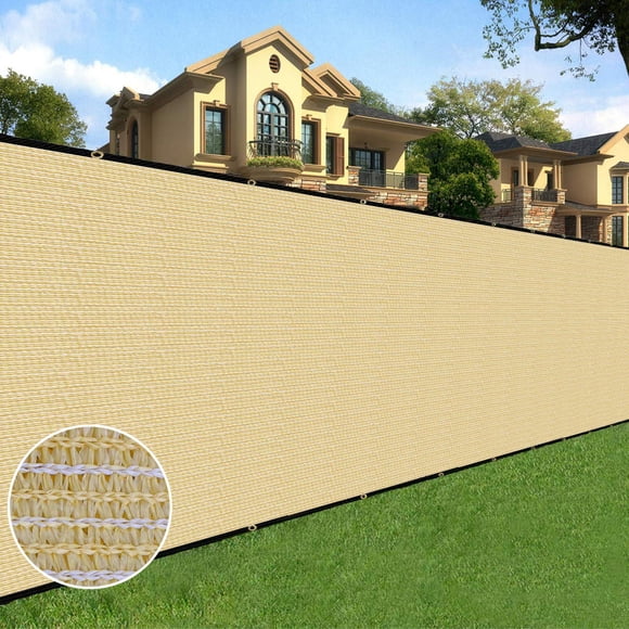 Pantalla de Privacidad para Cerca Sunnyglade 1,5 m x 15 m HDPE Arena
