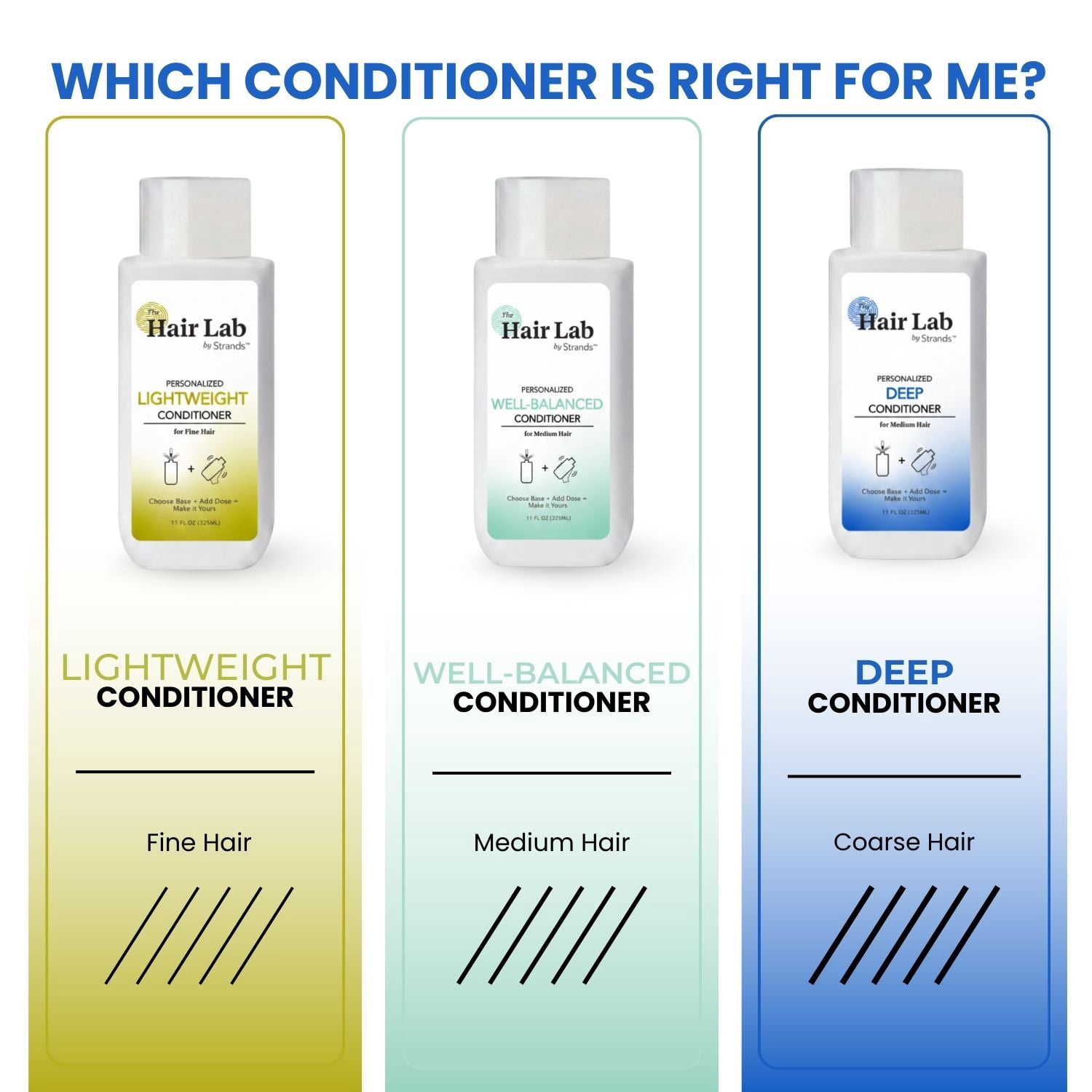 (6 pack) The Hair Lab Lightweight Conditioner with Jojoba Seed Oil for Fine Hair, Sulfate & Paraben Free, 11 fl oz